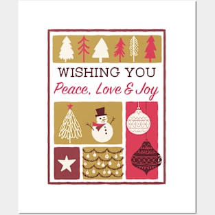 Fun Christmas Card Design Posters and Art